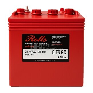 Batera ROLLS 8 FS GC | 8 Voltios 155 Amperios C20